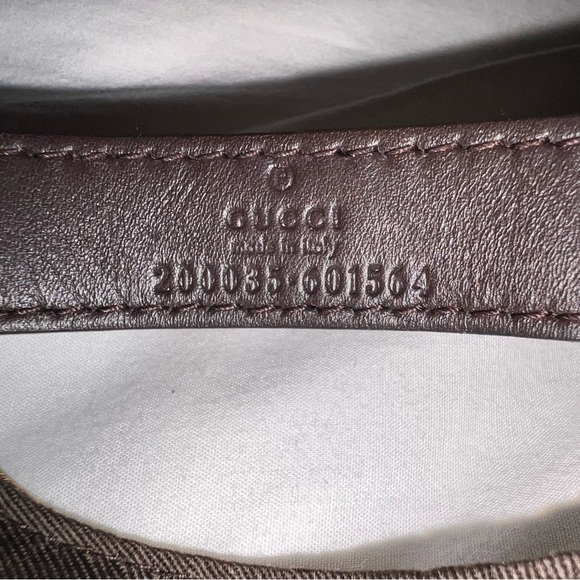 Gucci ORIGINAL GG CANVAS BASEBALL HAT WITH WEB - Picture 6 of 16